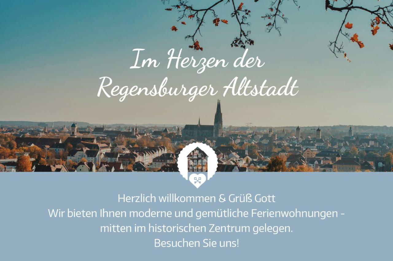 Regensburger Ferienwohnungen - Im Herzen Der Altstadt 外观 照片